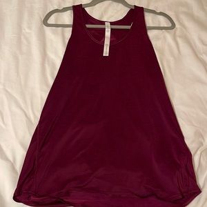 Women’s Burgundy Lululemon Tank Size 4